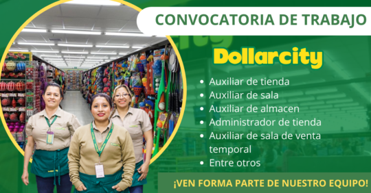 CONVOCATORIA EN DOLLARCITY