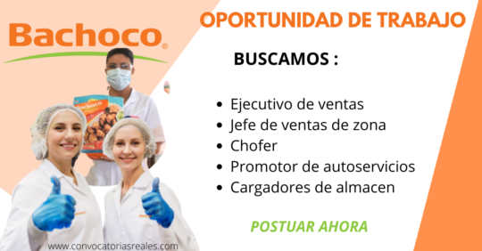 CONVOCATORIA DE BACHOCO